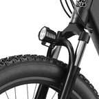 Bici elettrica da montagna Hiboy Adult P6 26" con telaio alto - Nera