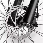 Bici elettrica da montagna Hiboy Adult P6 26" con telaio alto - Nera