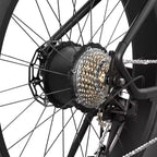 Bici elettrica da montagna Hiboy Adult P6 26" con telaio alto - Nera