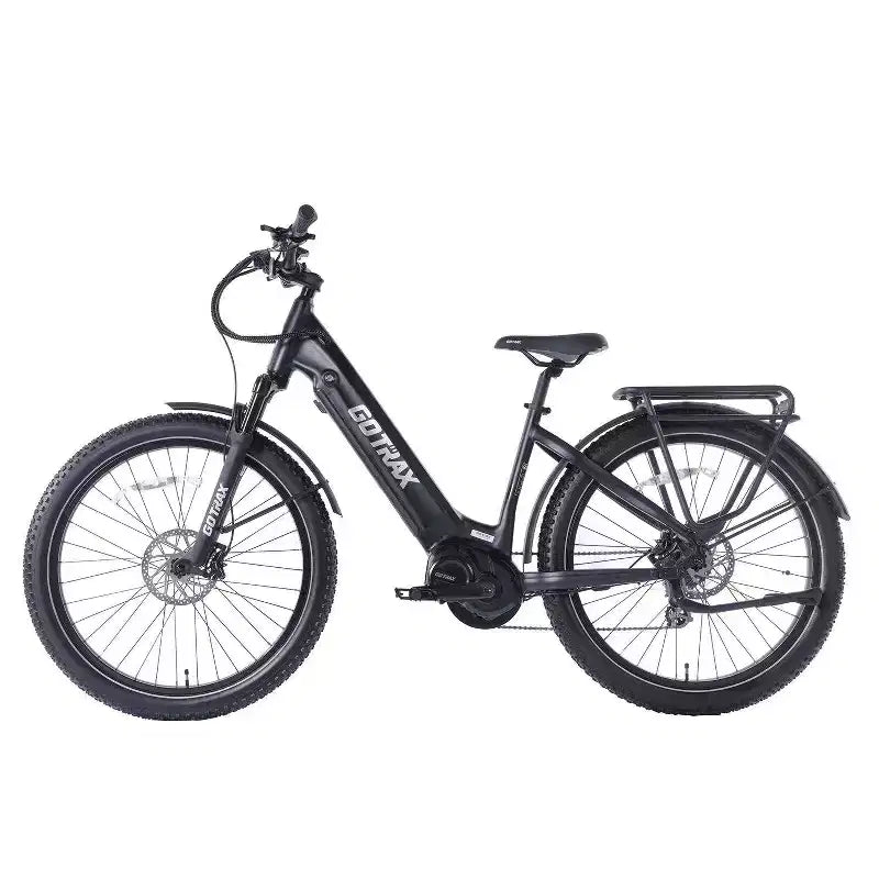 Bici Elettrica Ibrida Gotrax MX1 Mid Drive 27,5" Step Through per Adulti - Nera