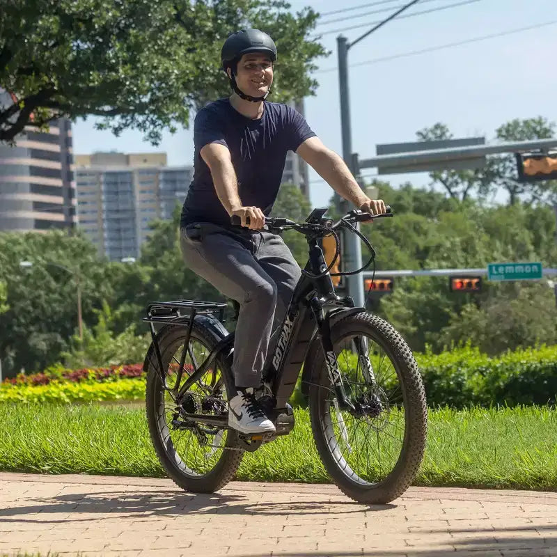 Bici Elettrica Ibrida Gotrax MX1 Mid Drive 27,5" Step Through per Adulti - Nera