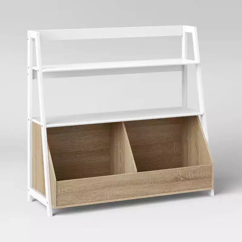 Bly Wide Kids' Bookshelf White - Pillowfort™