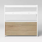 Bly Wide Kids' Bookshelf White - Pillowfort™