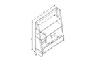 Bly Wide Kids' Bookshelf White - Pillowfort™