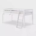 Twin Roxy Junior Kids' Loft Bed White - Bolton Furniture