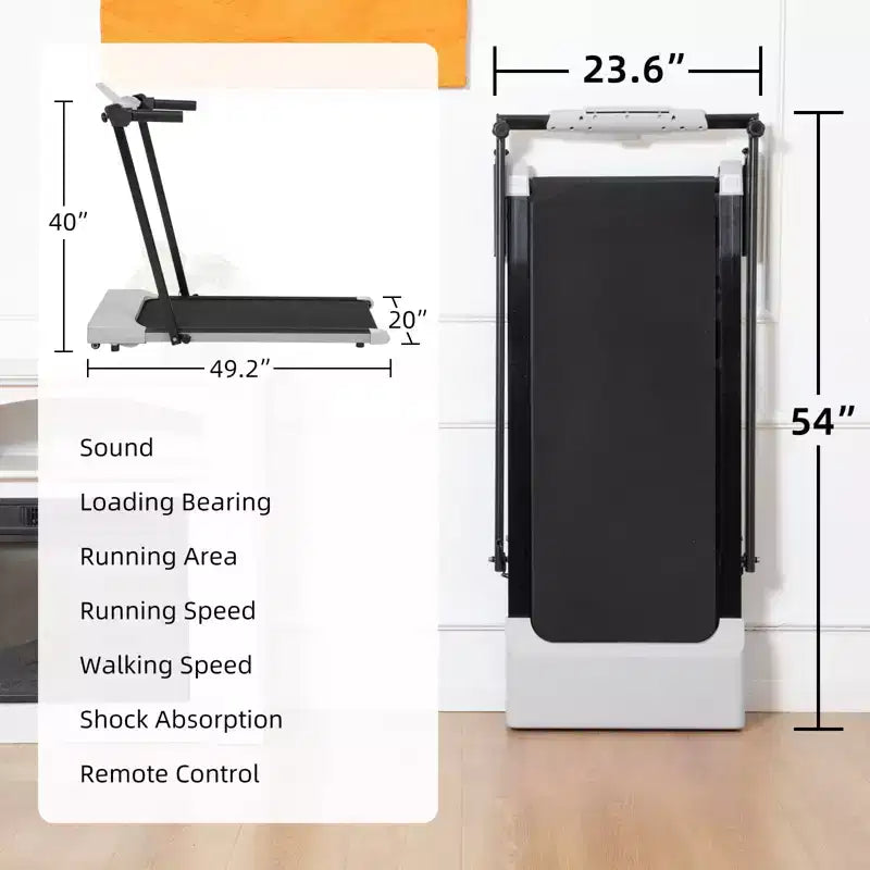 Tapis roulant per casa, tapis roulant con LED per camminare e correre
