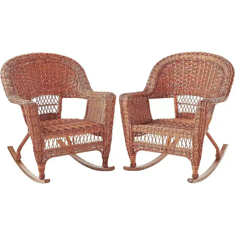 HomeStock Lakeside Living Chair - Set Of 2, Patio Chair, Outdoor Rocking Chair