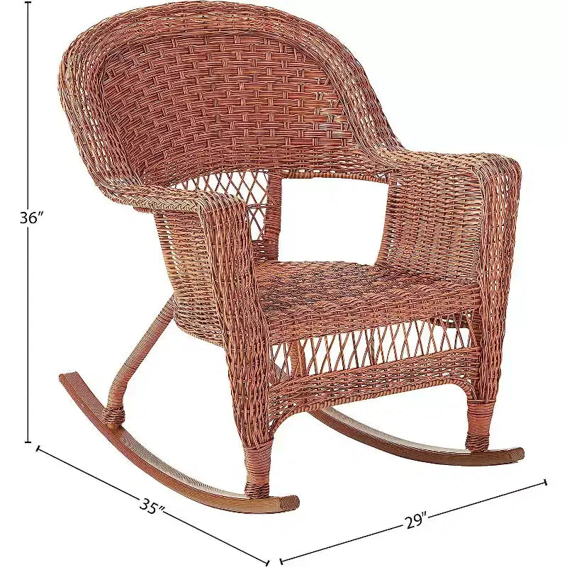 HomeStock Lakeside Living Chair - Set Of 2, Patio Chair, Outdoor Rocking Chair