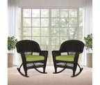 HomeStock - Set di 2 sedie Chic Contemporanee con Cuscino e Gambe Cromate