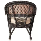 HomeStock - Set di 2 sedie Chic Contemporanee con Cuscino e Gambe Cromate