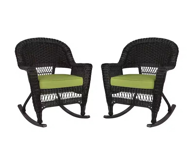 HomeStock - Set di 2 sedie Chic Contemporanee con Cuscino e Gambe Cromate
