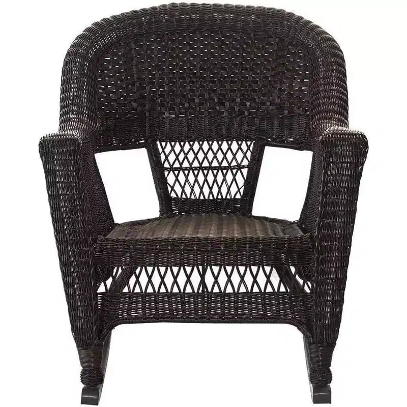 HomeStock Rocker Classic Comfort Chair With Cushion - Set Of 2