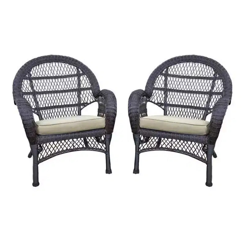 HomeStock Medieval Majesty Chair With Cushion - Set Of 2