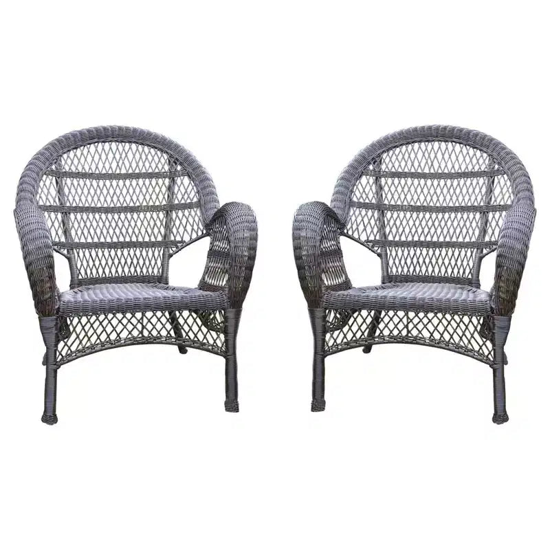 HomeStock Medieval Majesty Chair With Cushion - Set Of 2