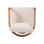 Christopher Knight Home Brooklyn Outdoor Acacia Wood Club Chair with Cushions, Teak/Beige