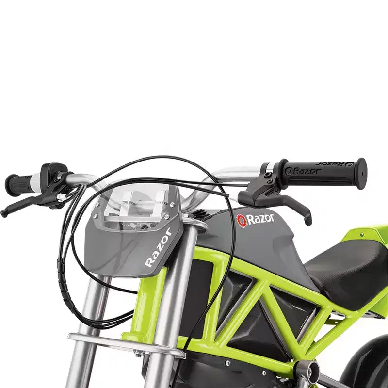 Bicicletta elettrica Razor RSF650 con pneumatici, motore a catena e vano nascosto, supporta 100 kg di peso e raggiunge velocità di 27 km/h