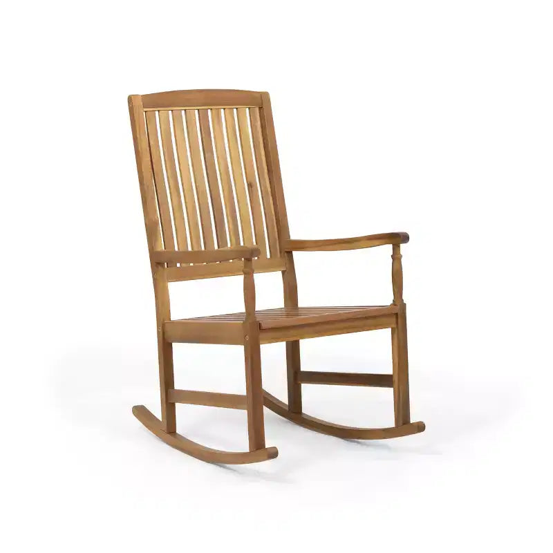 Christopher Knight Home Arcadia Outdoor Acacia Wood Rocking Chair