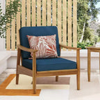 Christopher Knight Home Willowbrook Outdoor Acacia Wood Club Chair