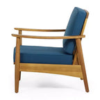 Christopher Knight Home Willowbrook Outdoor Acacia Wood Club Chair