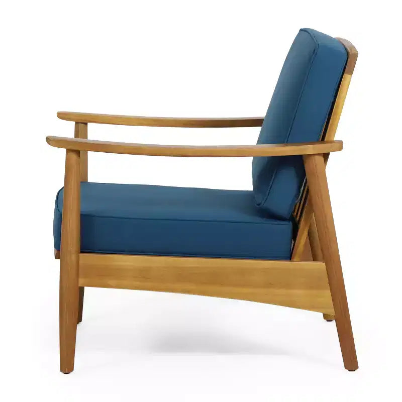 Christopher Knight Home Willowbrook Outdoor Acacia Wood Club Chair