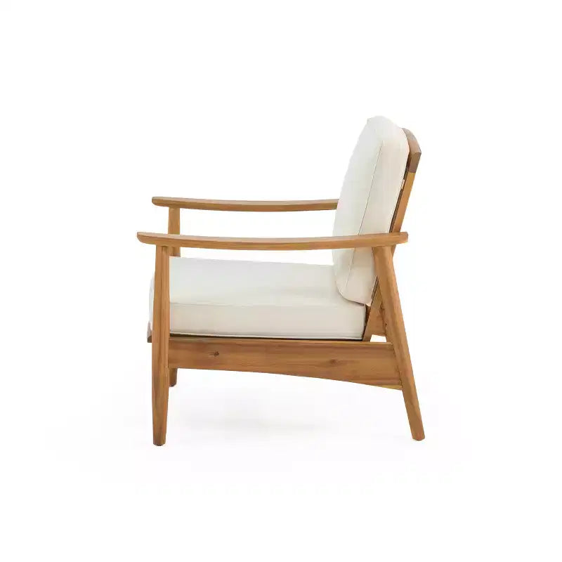 Christopher Knight Home Willowbrook Outdoor Acacia Wood Club Chair