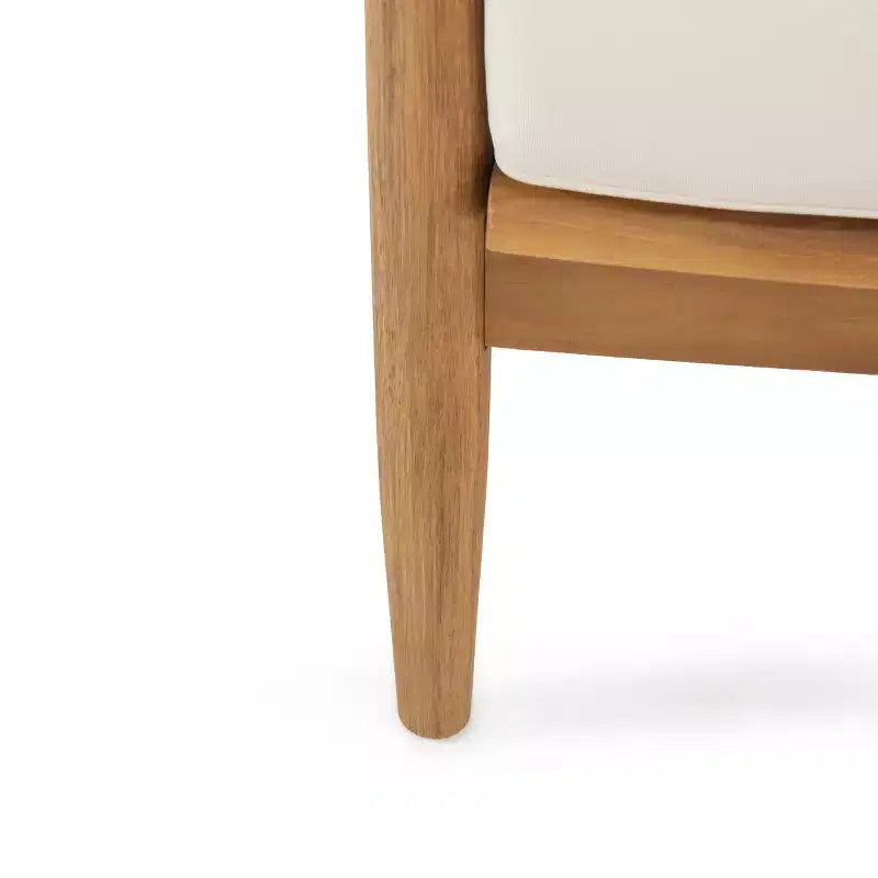 Christopher Knight Home Willowbrook Outdoor Acacia Wood Club Chair