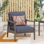 Christopher Knight Home Willowbrook Outdoor Acacia Wood Club Chair