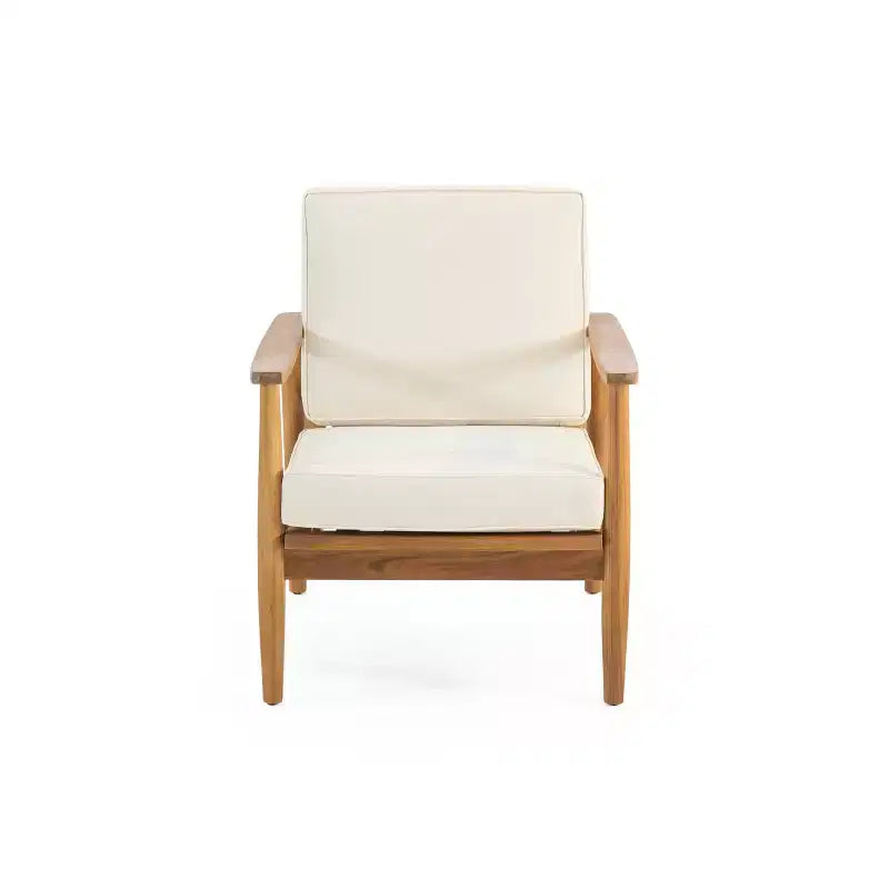 Christopher Knight Home Willowbrook Outdoor Acacia Wood Club Chair