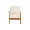Christopher Knight Home Willowbrook Outdoor Acacia Wood Club Chair