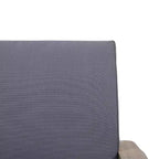 GDFStudio Avacyn Outdoor Acacia Wood Club Chairs with Cushions (Set of 2)