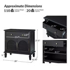 Kevin 27 Tall end table Set of 2| ART OF LIVING DESIGNS
