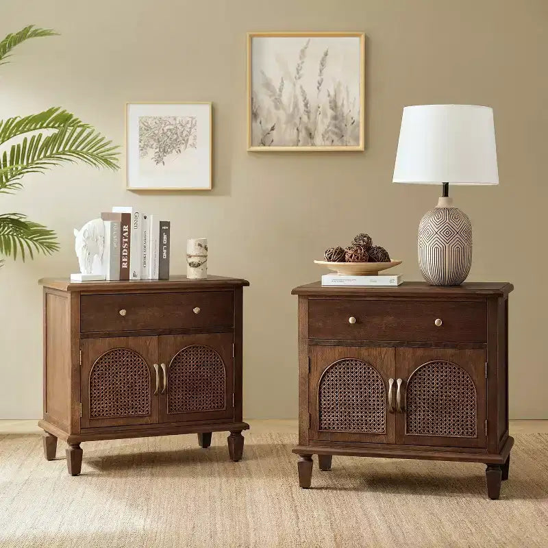 Kevin 27 Tall end table Set of 2| ART OF LIVING DESIGNS