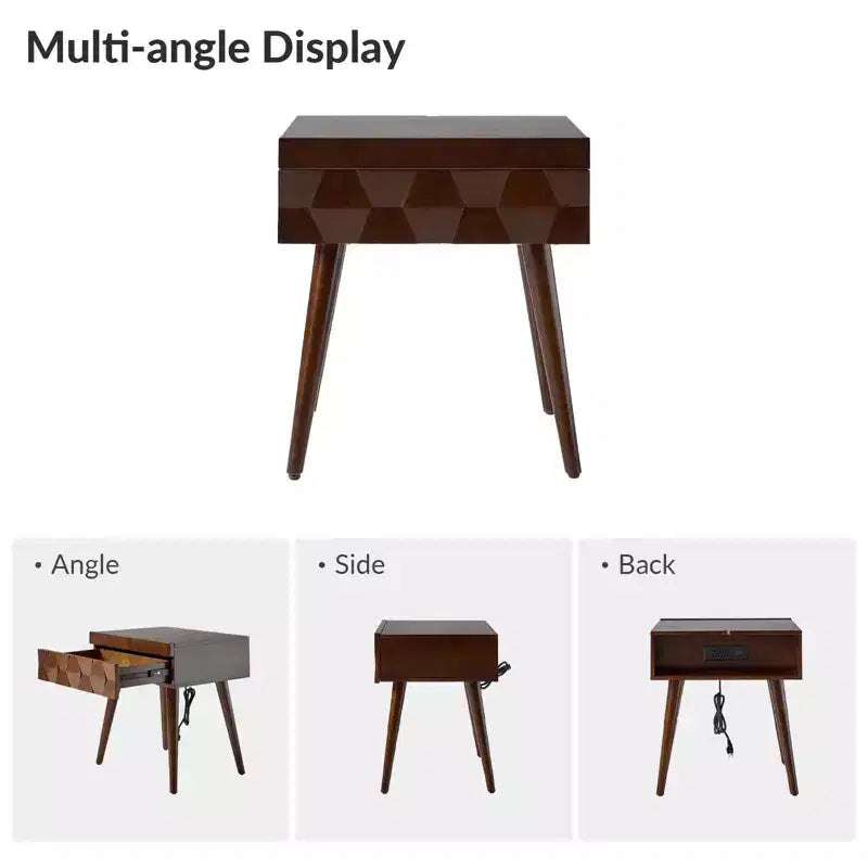 Javier Set di 2 tavolini Mid-century Modern| ART OF LIVING DESIGNS
