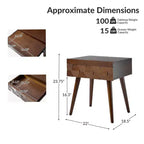 Javier Set di 2 tavolini Mid-century Modern| ART OF LIVING DESIGNS