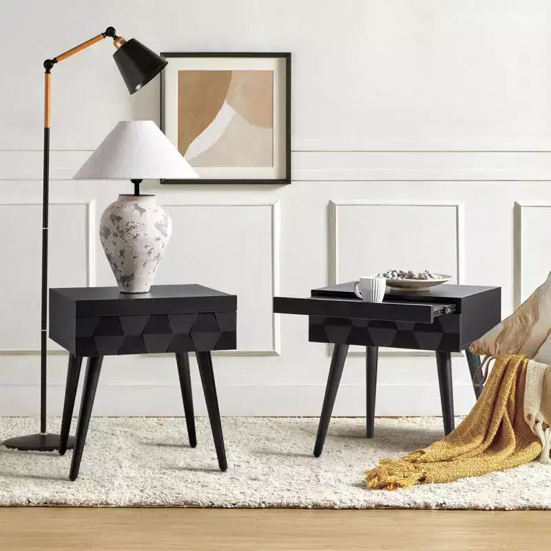 Javier Set di 2 tavolini Mid-century Modern| ART OF LIVING DESIGNS