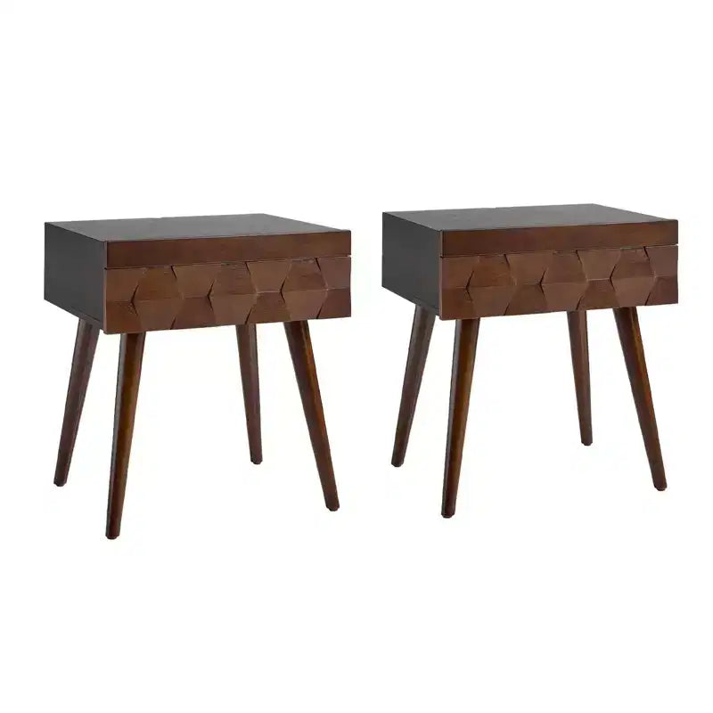 Javier Set di 2 tavolini Mid-century Modern| ART OF LIVING DESIGNS