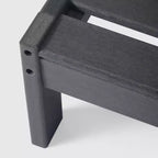 WestinTrends Avalon Sedia ad angolo con bracciolo sinistro per esterni in HDPE con seduta profonda