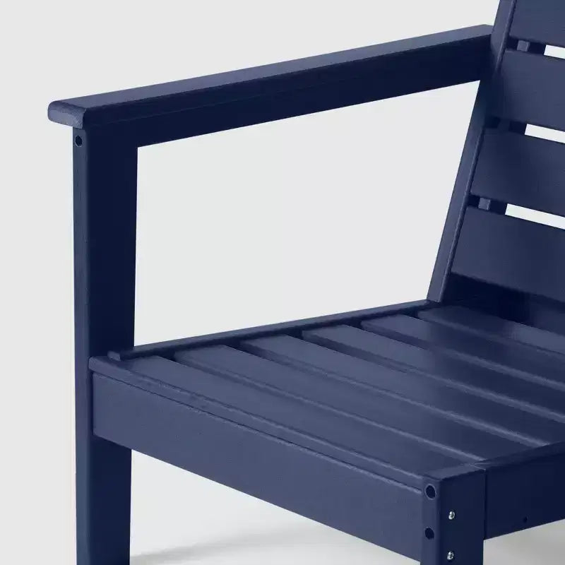 WestinTrends Avalon Sedia ad angolo con bracciolo sinistro per esterni in HDPE con seduta profonda
