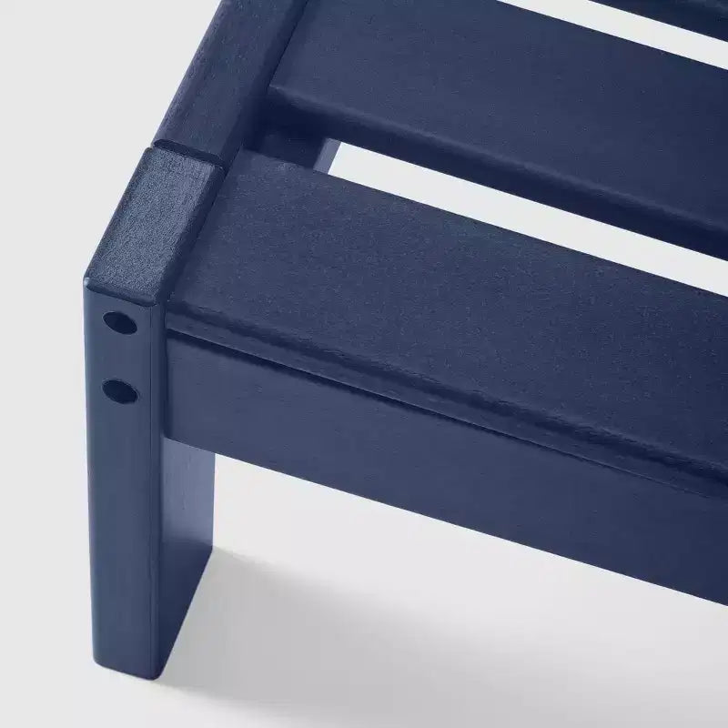 WestinTrends Avalon Sedia ad angolo con bracciolo sinistro per esterni in HDPE con seduta profonda