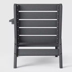 WestinTrends Avalon Sedia ad angolo per esterni in HDPE con bracciolo destro e seduta profonda