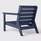 WestinTrends Avalon Sedia ad angolo per esterni in HDPE con bracciolo destro e seduta profonda