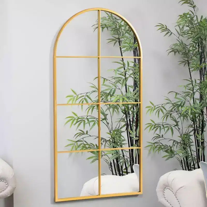 PexFix Arched Metal Frame Wall Mirror