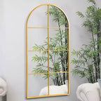 PexFix Arched Metal Frame Wall Mirror