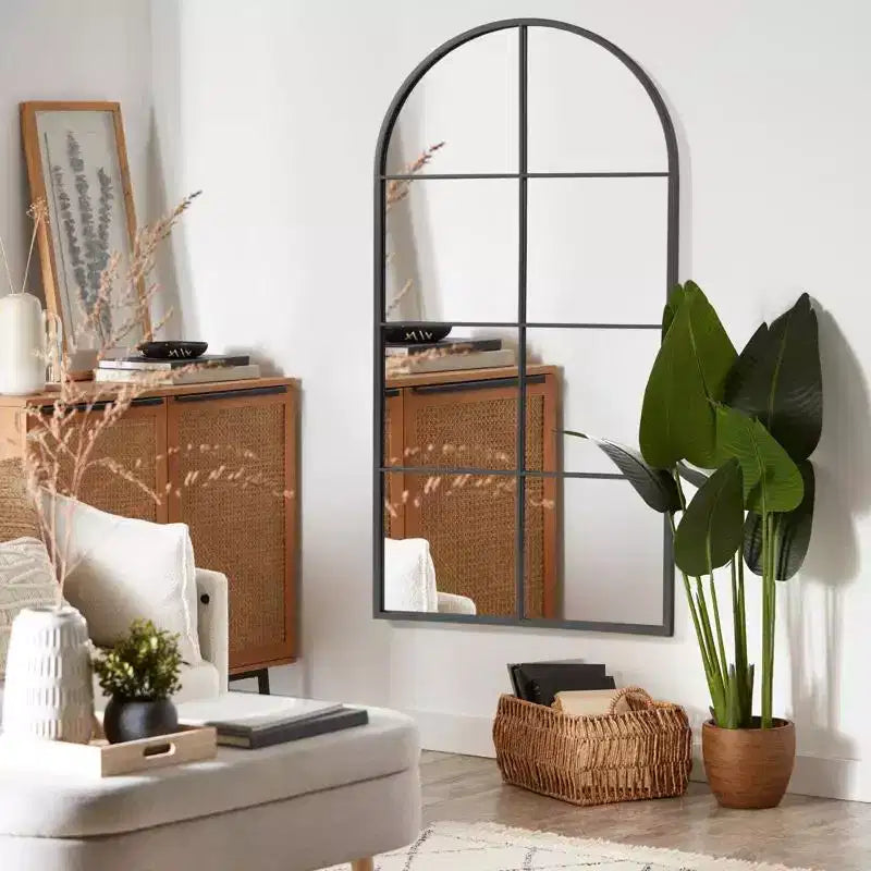 PexFix Arched Metal Frame Wall Mirror
