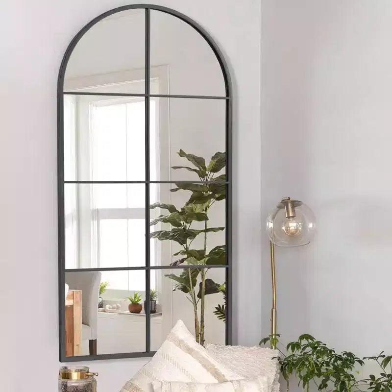 PexFix Arched Metal Frame Wall Mirror