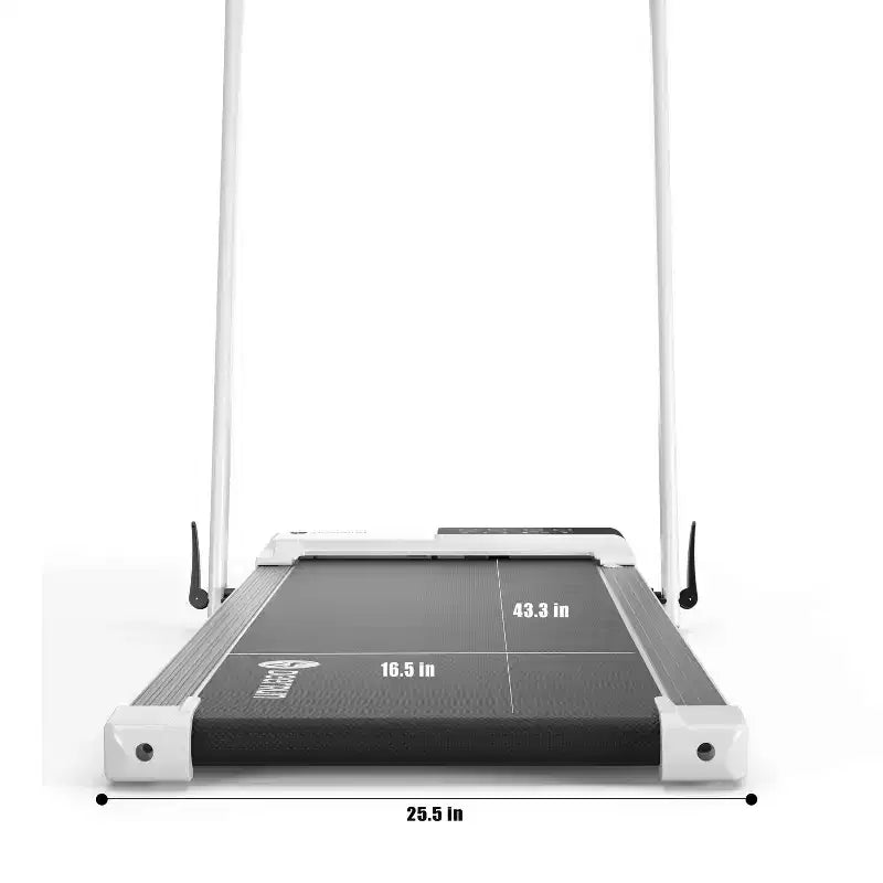 Tapis roulant pieghevole DeerRun A6 Plus 2026 nuovo slim 2 in 1 con inclinazione del 5%, Bluetooth e telecomando, 136 kg