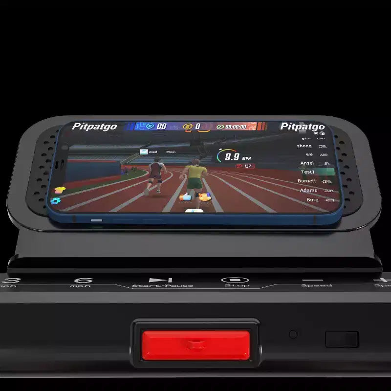 Tapis roulant pieghevole DeerRun A6 Plus 2026 nuovo slim 2 in 1 con inclinazione del 5%, Bluetooth e telecomando, 136 kg