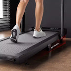 Tapis roulant pieghevole DeerRun A6 Plus 2026 nuovo slim 2 in 1 con inclinazione del 5%, Bluetooth e telecomando, 136 kg