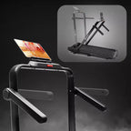 Tapis roulant pieghevole DeerRun A6 Plus 2026 nuovo slim 2 in 1 con inclinazione del 5%, Bluetooth e telecomando, 136 kg
