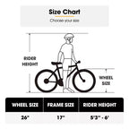 HILAND Ridge 26 Inch 27.5 Inch Mens Mountain Bike, 21 Speed